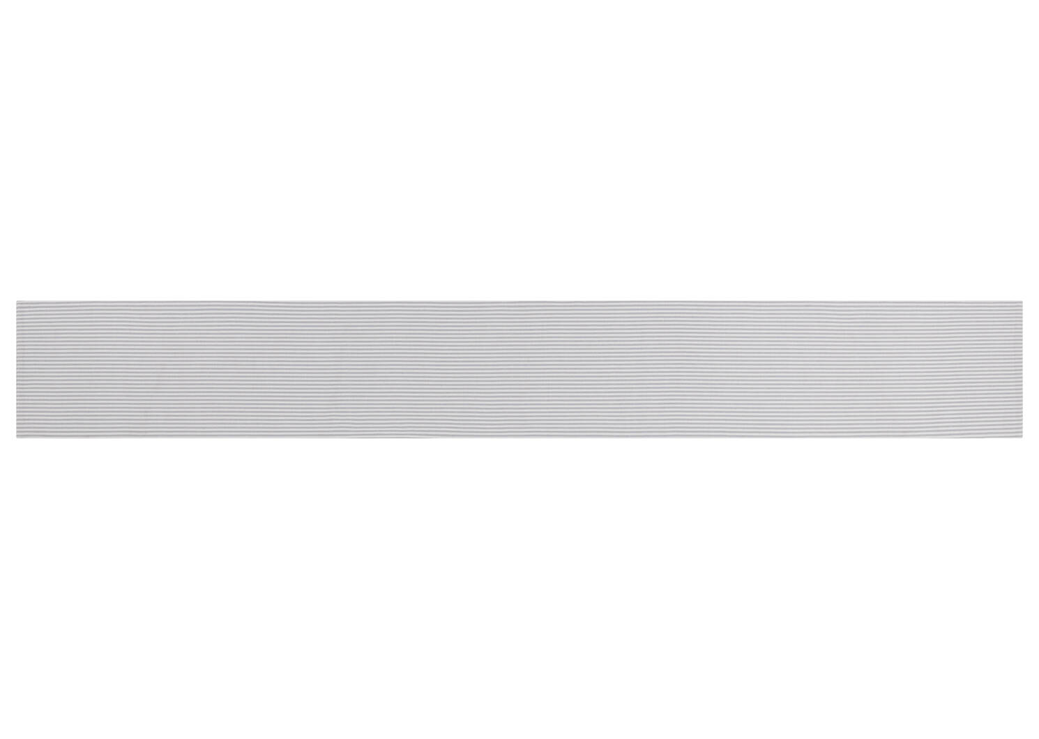 Erin Table Runner Ivory/Grey