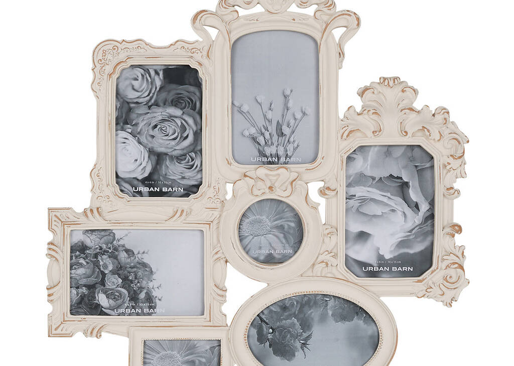 Allana Collage Frame Antique White