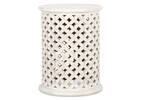 Avaline Side Table -Portica Chalk