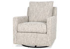 Sadie Swivel Armchair -Zell Pebble
