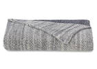 Hammond Cotton Throw Natural/Grey