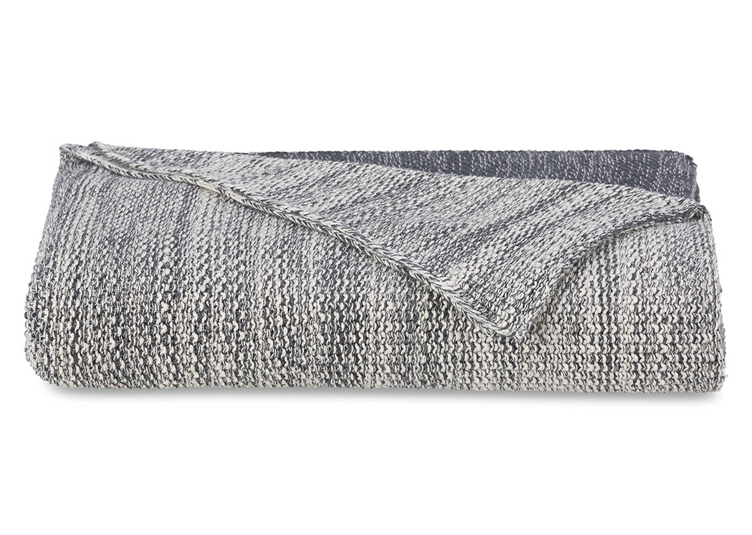 Hammond Cotton Throw Natural/Grey