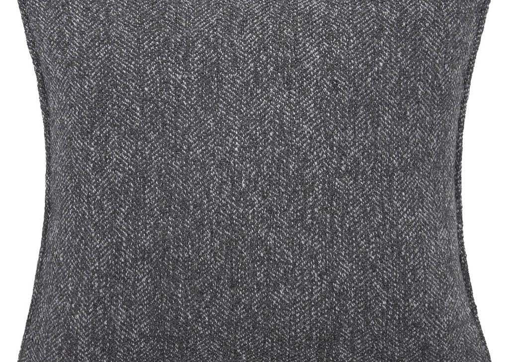 Coussin Calvet 20x20 gris foncé