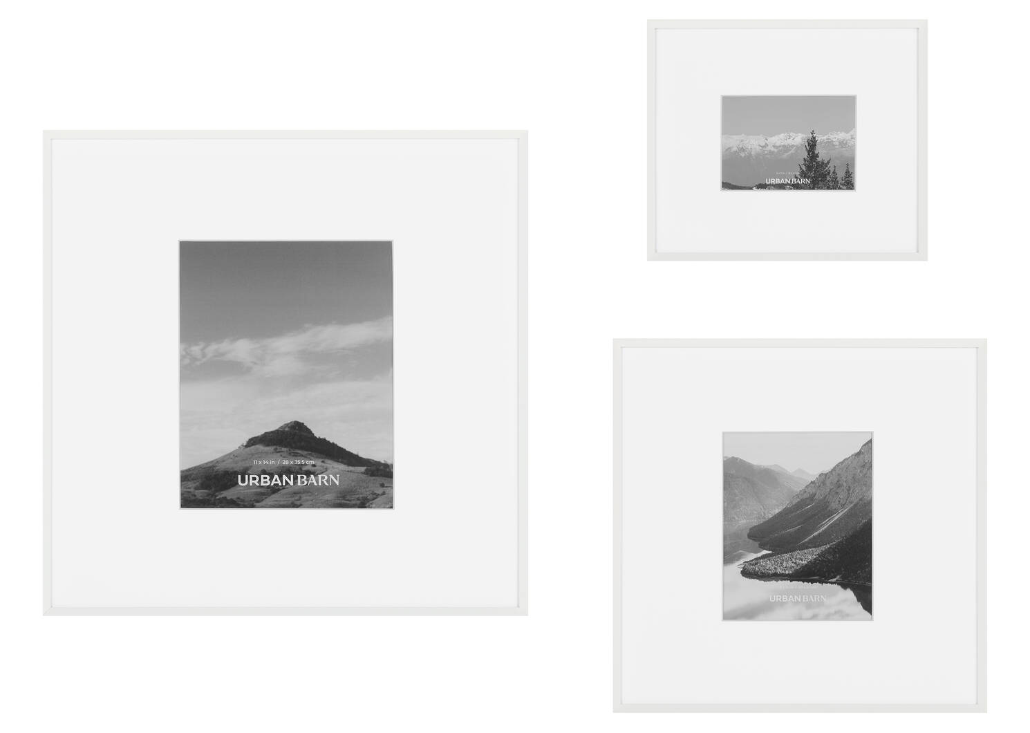 Russo Gallery Frames White
