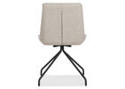 Felix Swivel Dining Chair -Leroy Fog