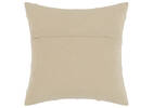 Bains Cotton Pillow 20x20 Sand/Ivory