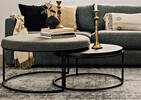 Vases Eliana noirs