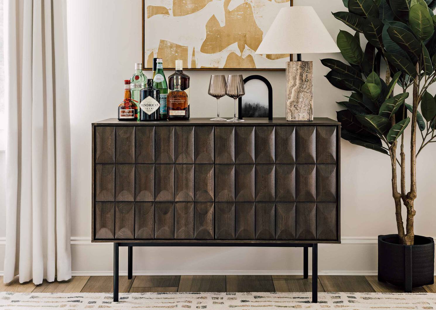 Triden Cabinet -Amirro Coffee Bean