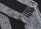 Renard Throw 50x60 Black/Ivory