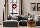 Carys Berry Wreath Red