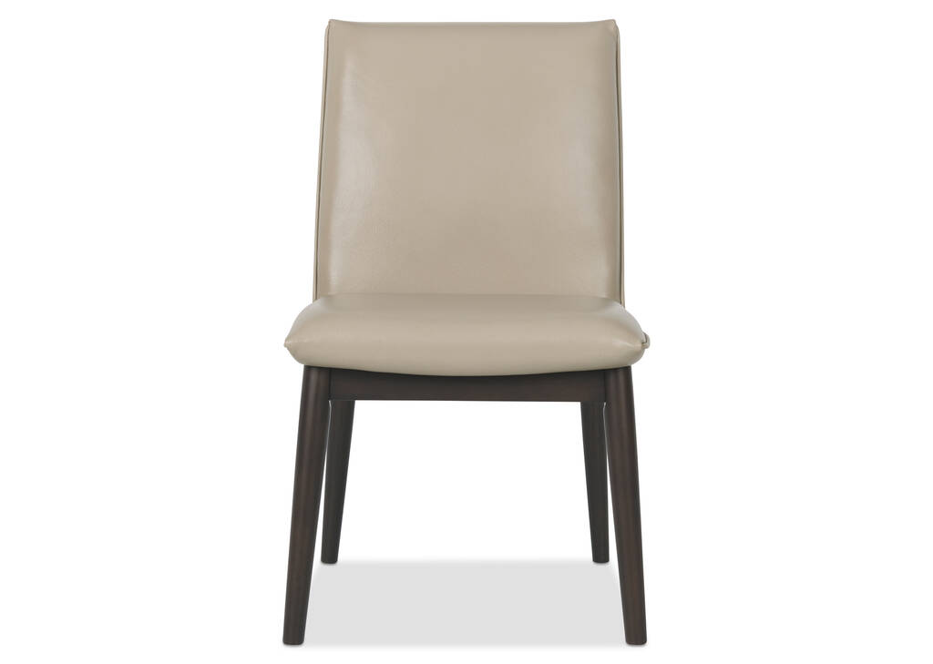Chaise en cuir Esmae -Reede pierre