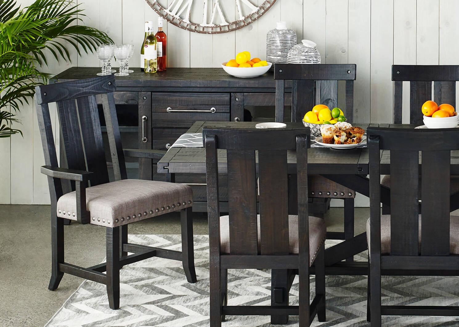 Ironside Arm Chair -Café Grey