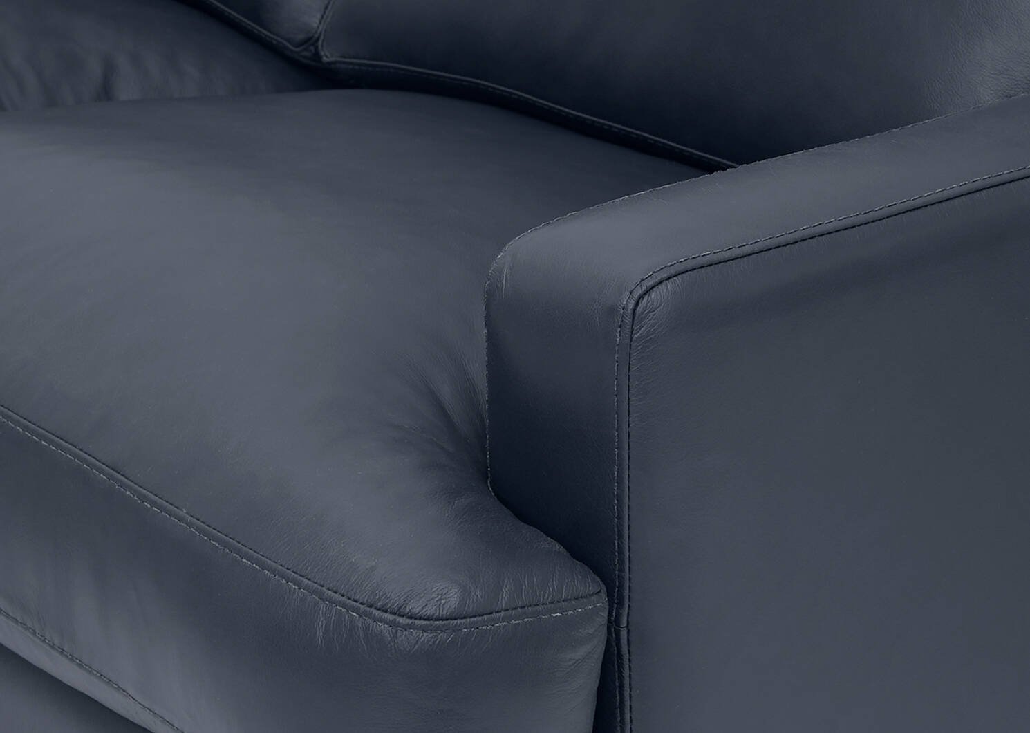 Canapé d'angle en cuir Savoy personnalisé