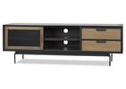Melville Media Unit -Raven Umber