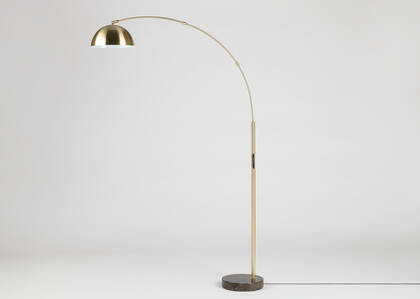 Mina LED Arc Floor Lamp