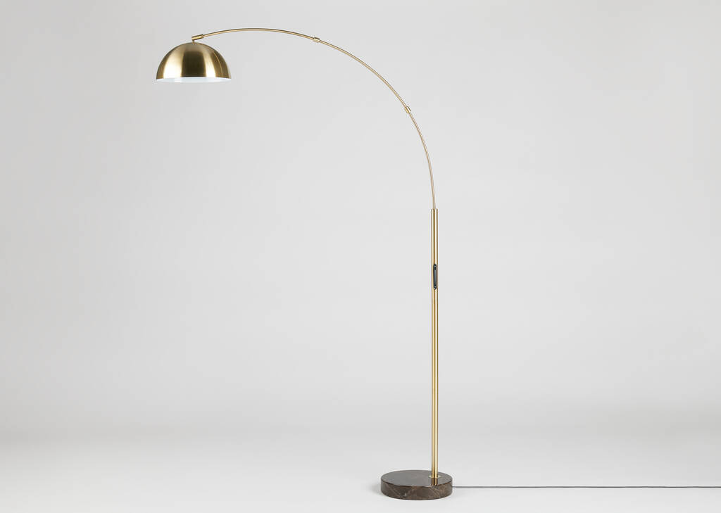 Mina LED Arc Floor Lamp