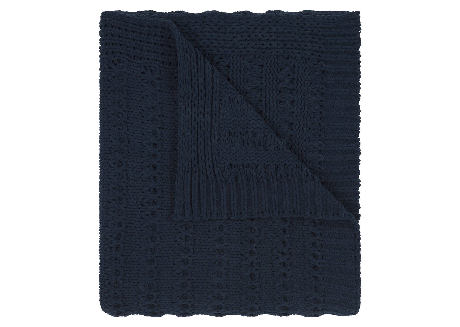 Thompson Chenille Throw Midnight