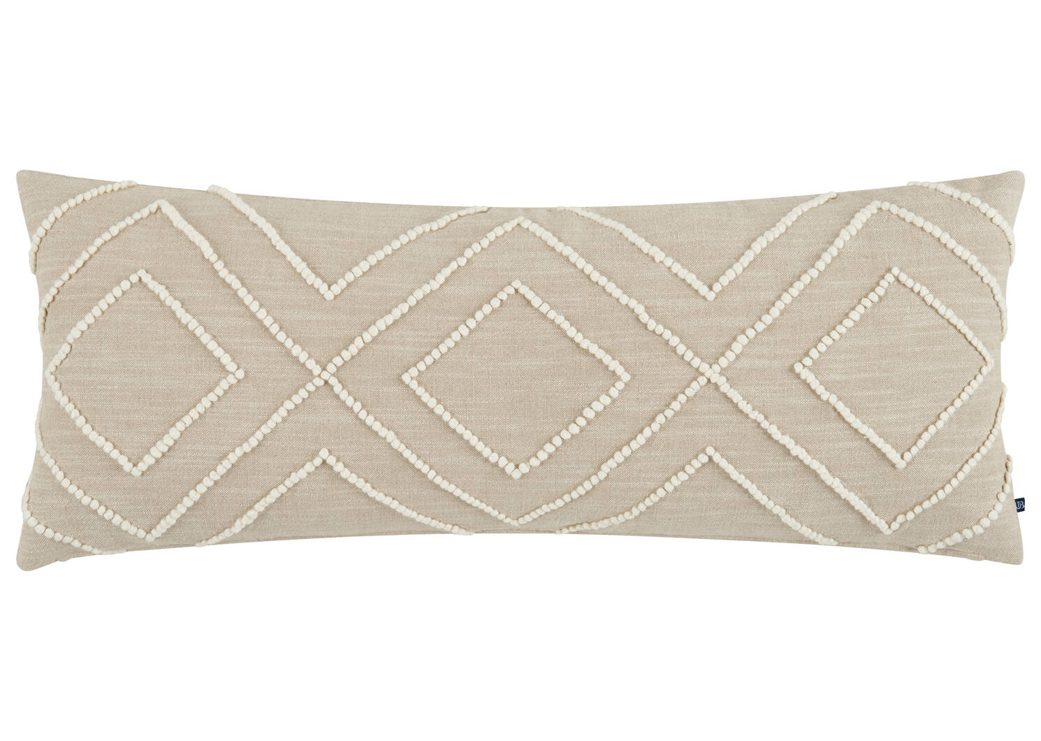 Pomona Pillow 14x36 Sand/Ivory
