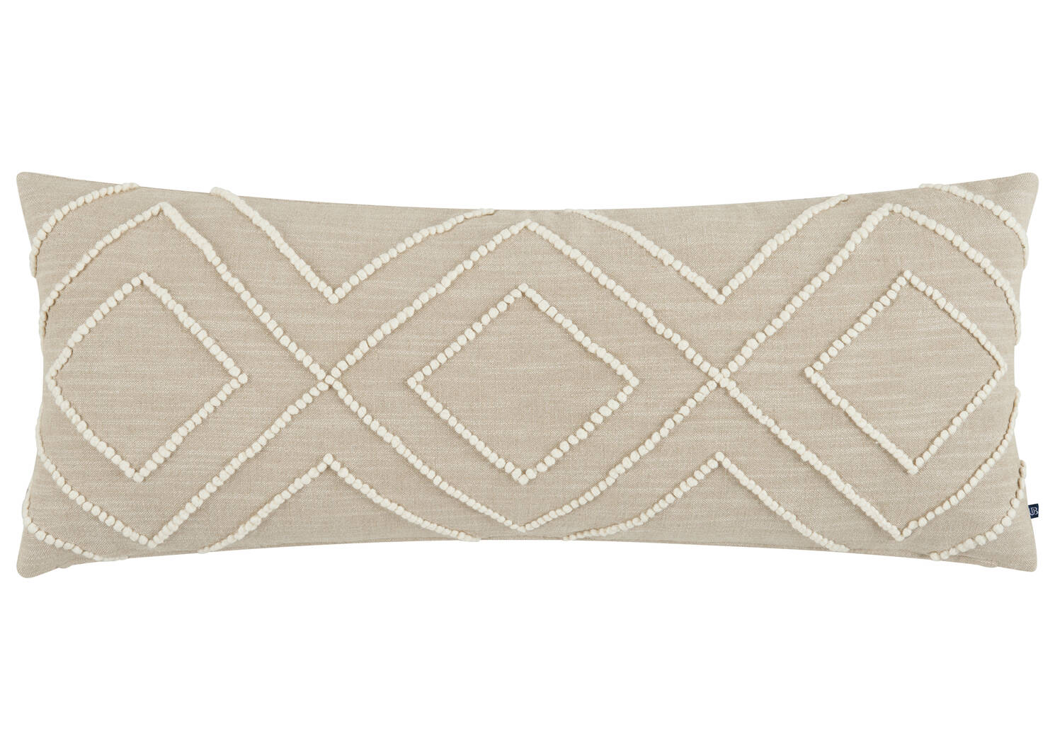 Coussin Pomona 14x36 sable/ivoire