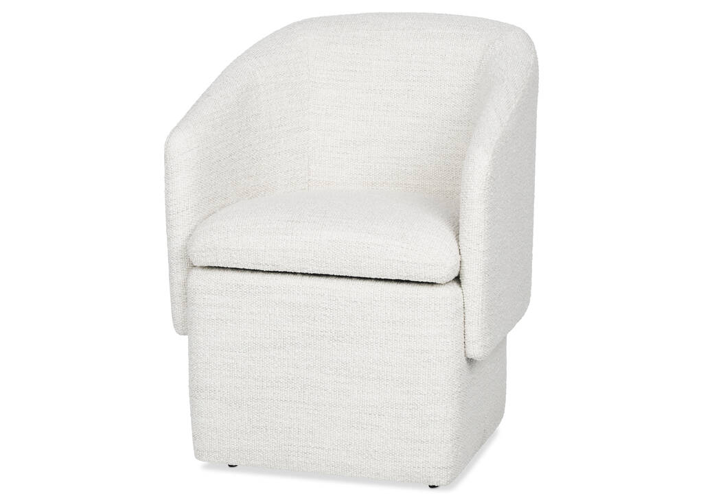 Sinatra Storage Chair -Luly Ivory