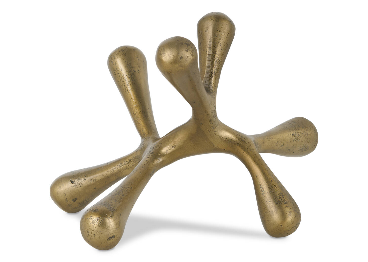 Ozzy Object Small Antiqued Brass