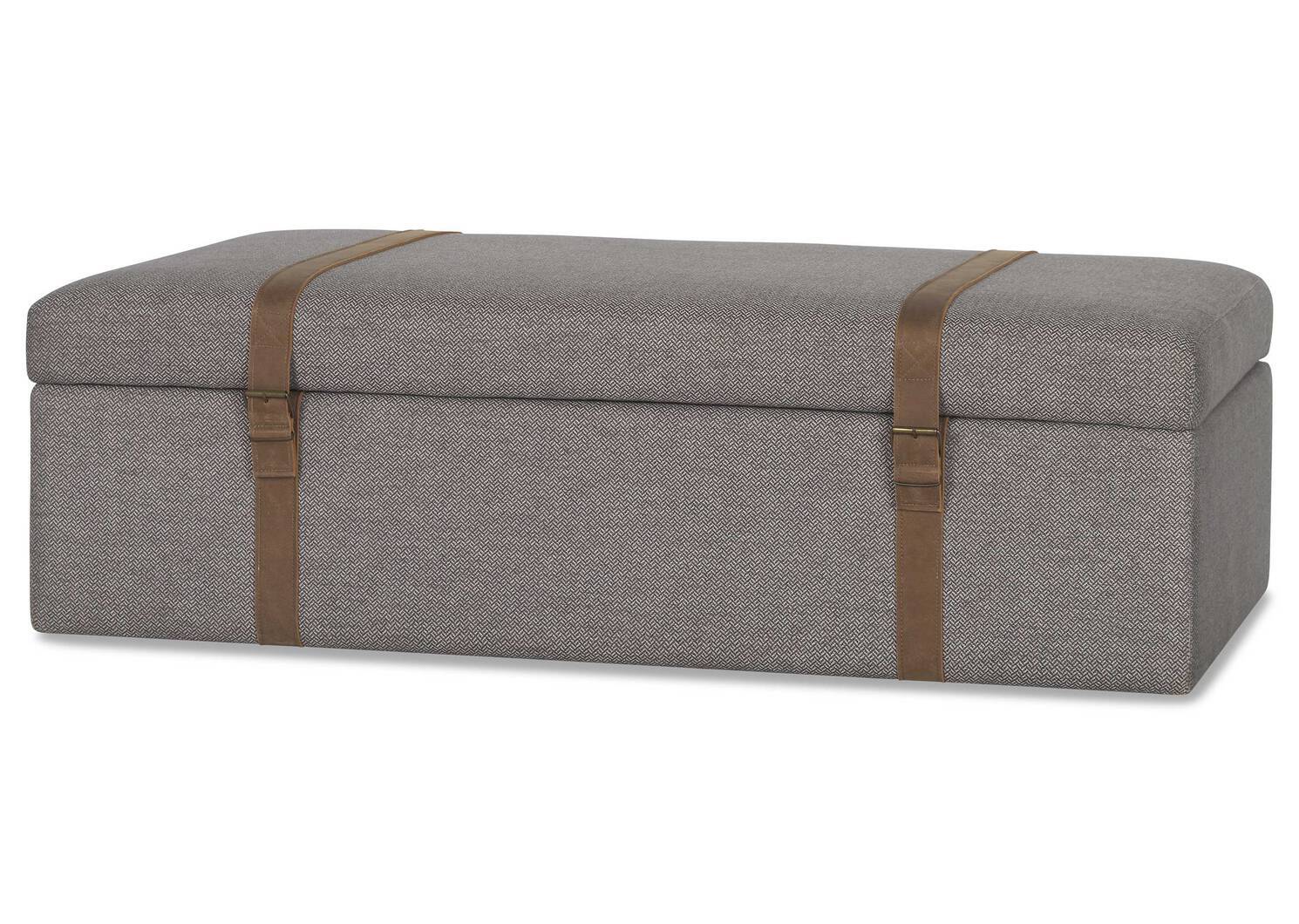 Lima Storage Ottoman 55"-Silas Greystone