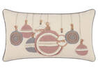 Bright Baubles Toss 12x22 Pink/Grey