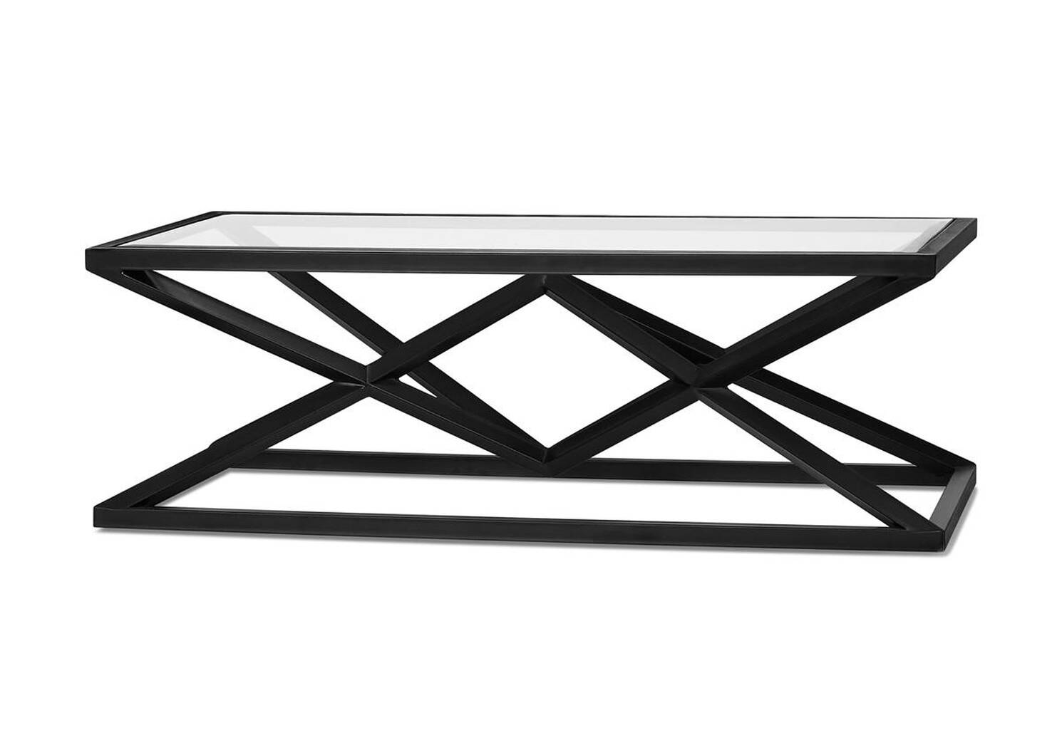 Pyramid Coffee Table Glass Urban Barn