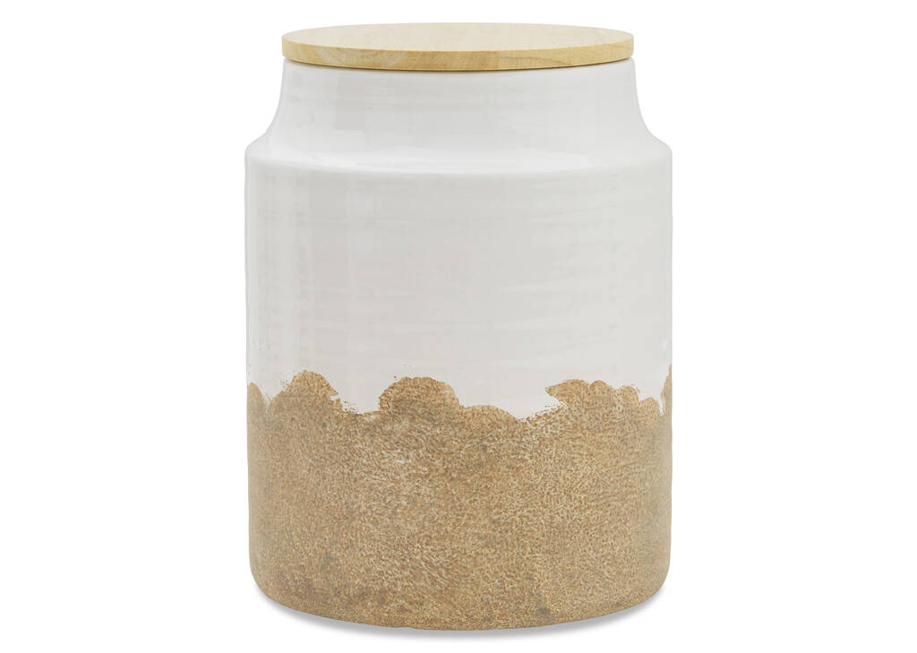 Grand bocal Vanna lait/natural