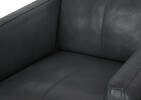 Fauteuil en cuir Renfrew -Alder gris