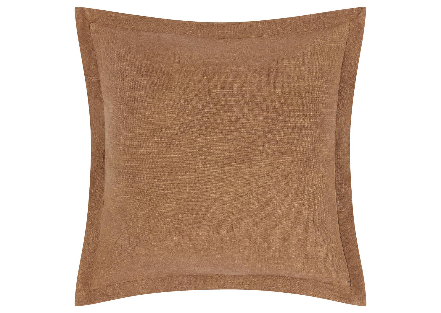 Diara Slub Pillow 20x20 Caramel