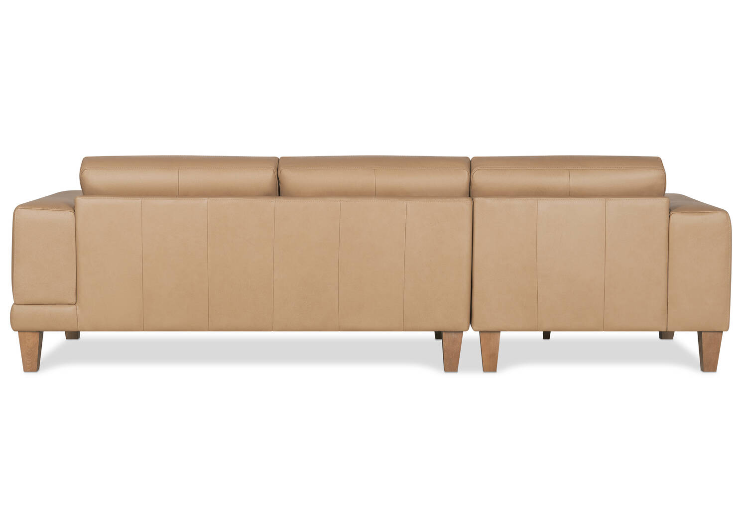 Carson Leather Sofa Chaise LCF -Zen Ston