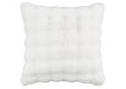 Zoey Faux Fur Pillow 20x20 White