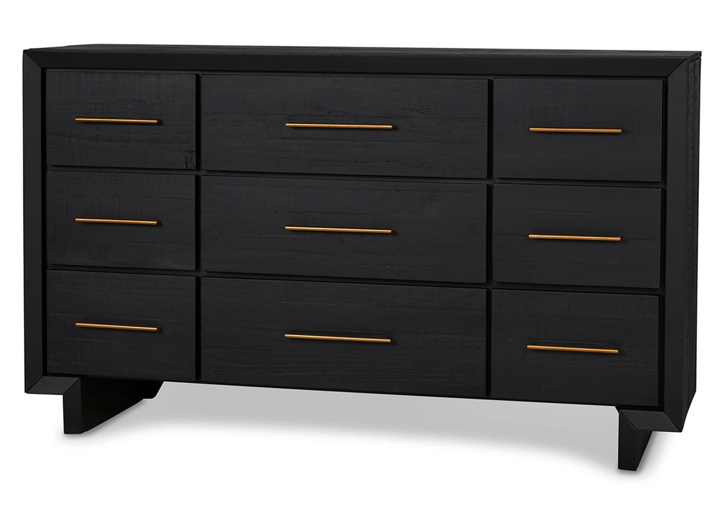 Edgehill 9 Drawer Dresser Anvil Black Urban Barn