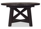 Ironside Ext Dining Table Rnd -Khal Café