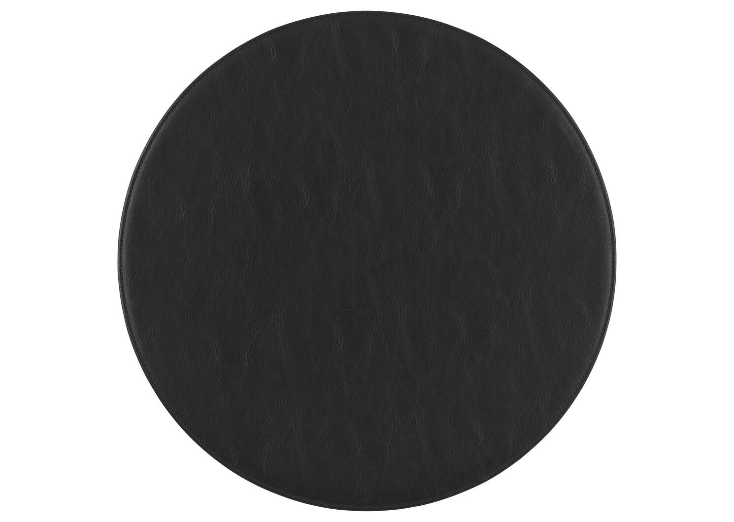 Napperon rond Tenly noir