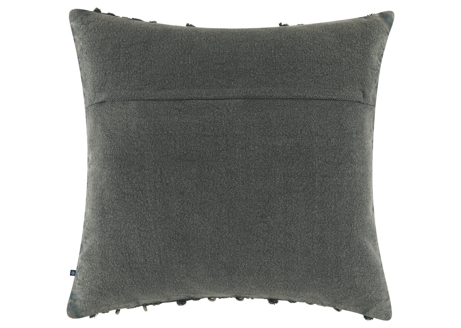 Coussin en coton Alderton 20x20 bleu