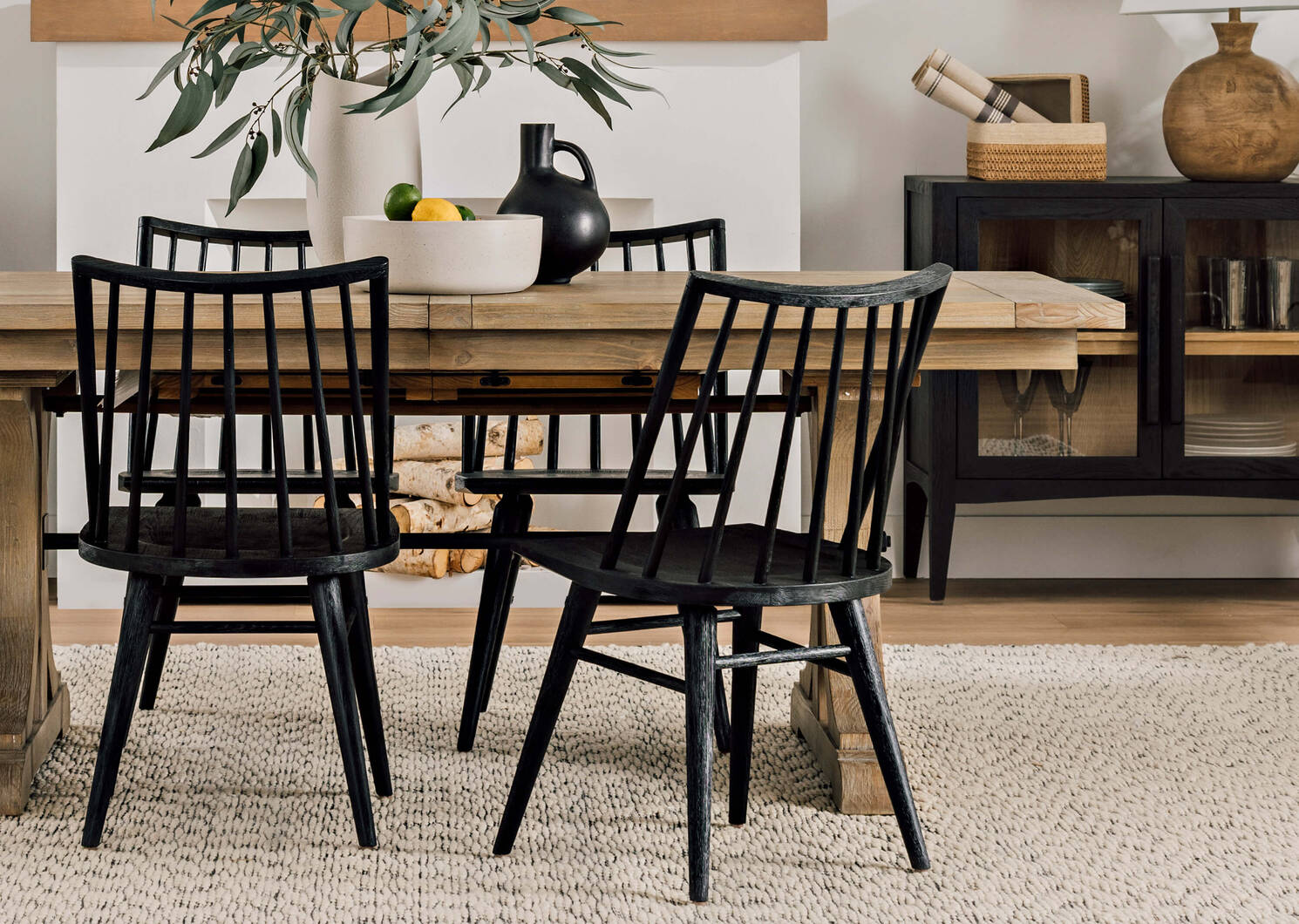 Hershel Dining Chair -Yvie Black