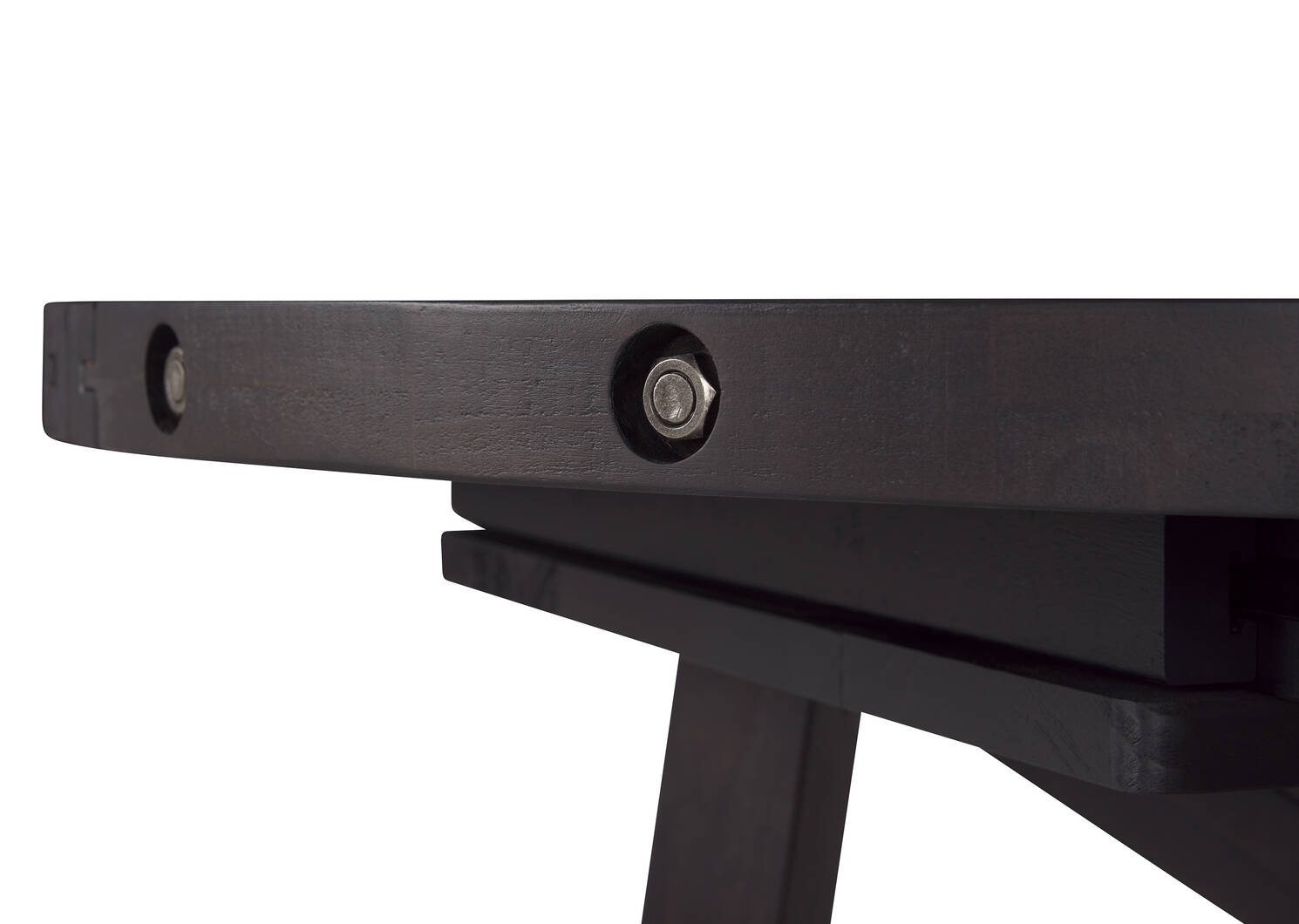 Ironside Ext Dining Table Rnd -Khal Café