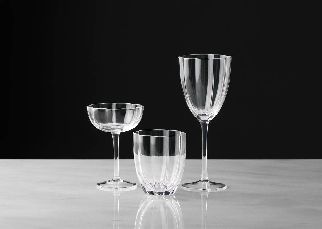 Violet Glass Clear Collection