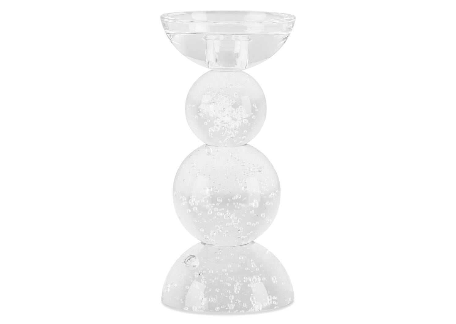Maja Candle Holder Medium Clear