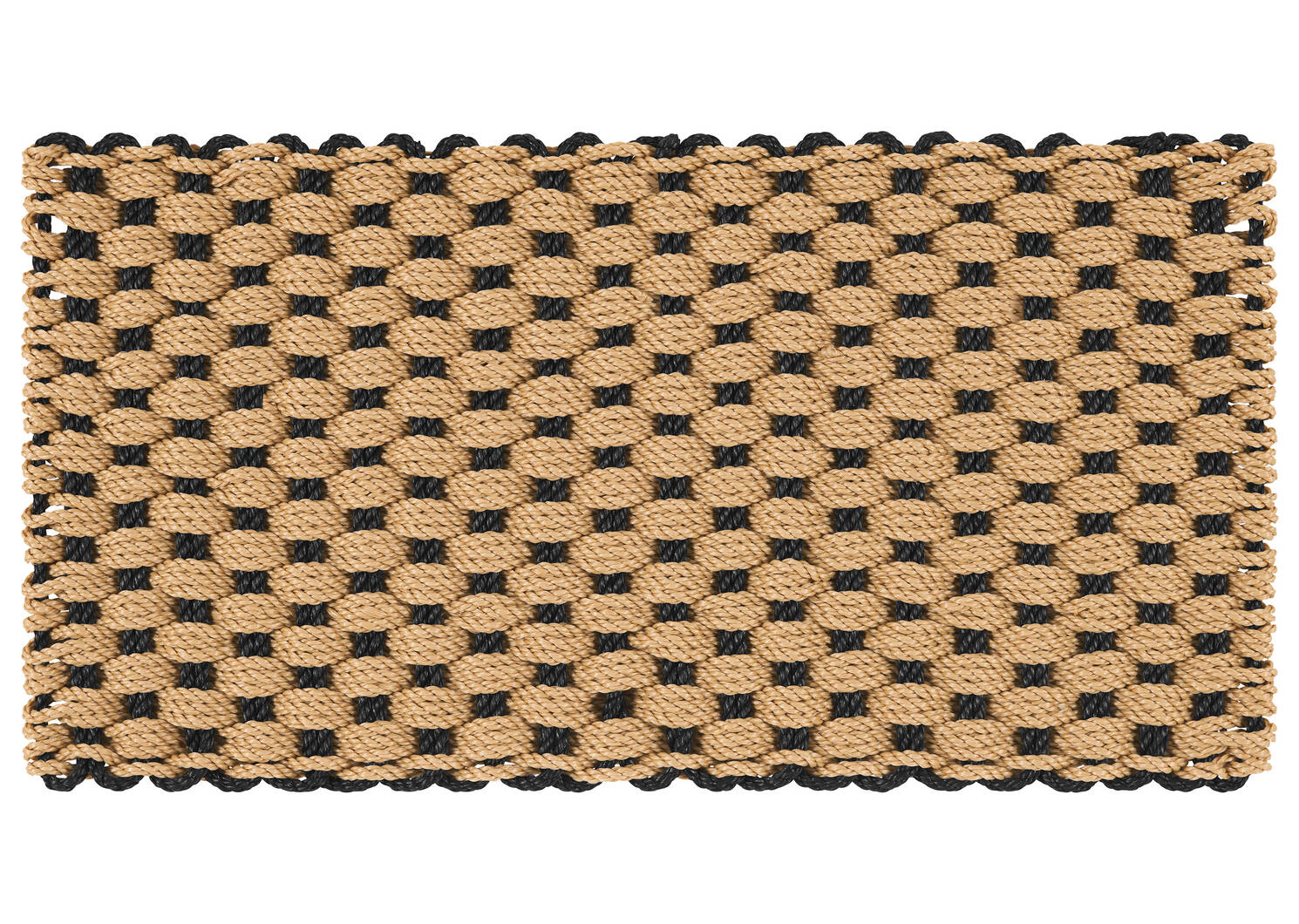 Rope Woven Doormat Natural