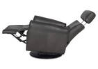 Fauteuil inc. cuir Bennett -Sol ardoise