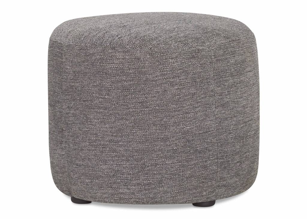 Archibald Ottoman 18" -Jennings Grey