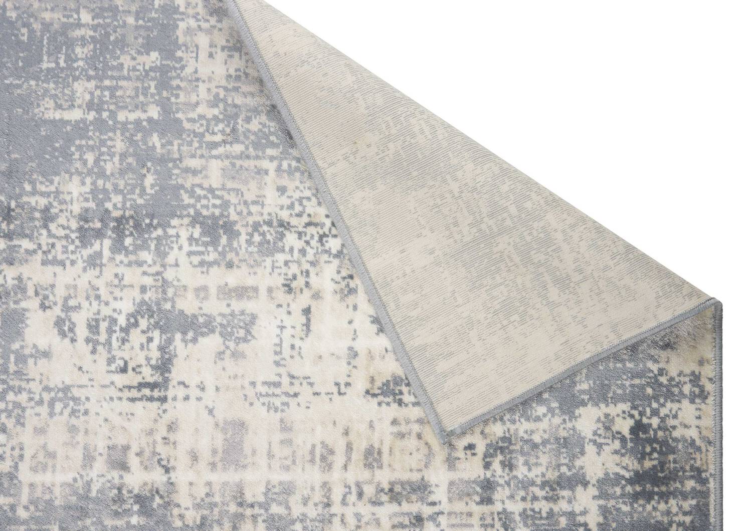 Tapis Oden 79x118 naturel/gris