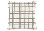 Coussin Mercer 20x20 ivoire/gris