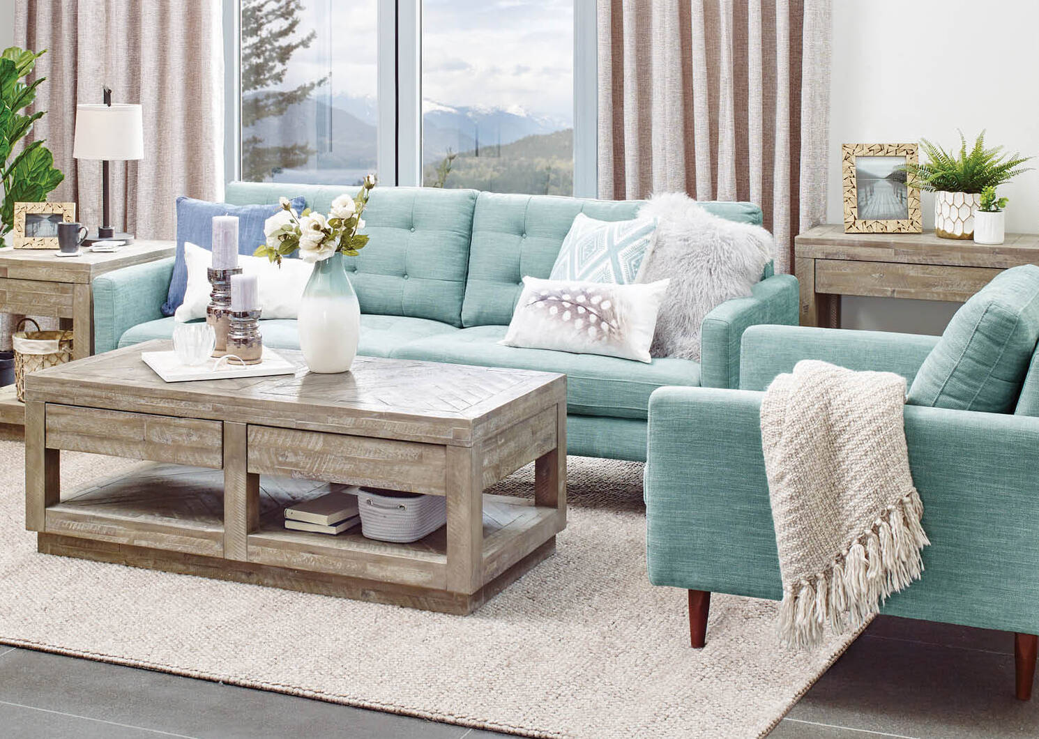 Calais Console Table -Baie Acacia
