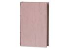 Boîte-livre moyenne Francine rose/grise