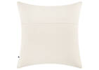 Coussin en coton Obie 20x20 ivoire/jute