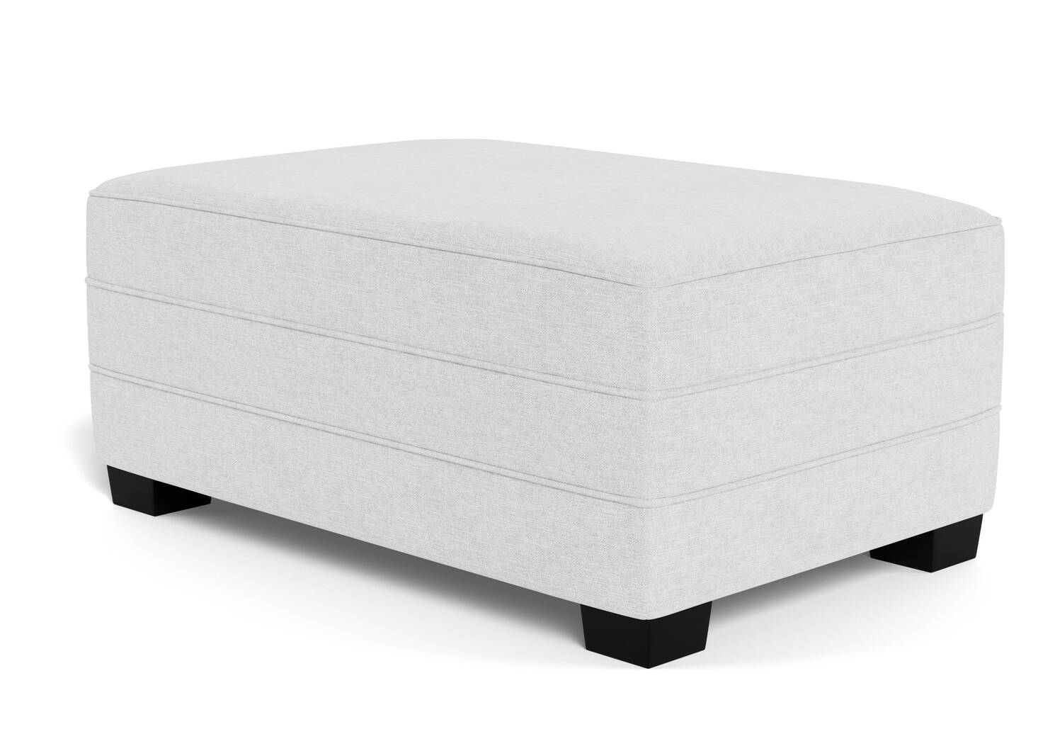 Azure Custom Ottoman 40x26"